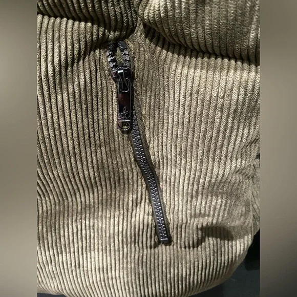 Sam Edelman Hooded corduroy Puffer Jacket XS - Picture 7 of 8